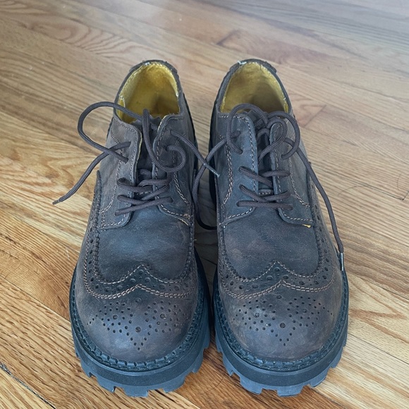 Vintage Oxford Leather Loafers | Tattoo by Robert Wayne | Women’s Sz 9 - Picture 6 of 9